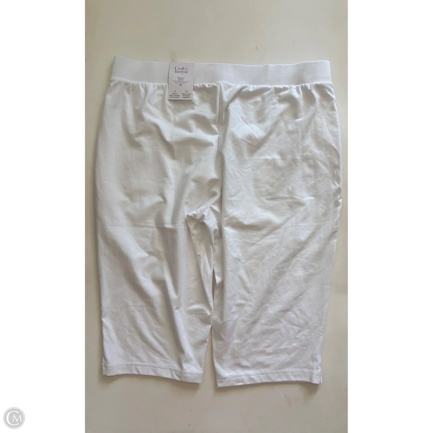 Shorts By Croft And Barrow In White, Size: Xxl