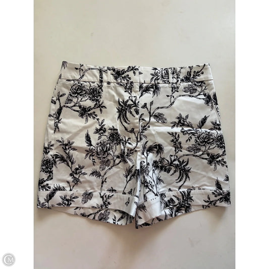 Shorts By White House Black Market In Black & White, Size: 12