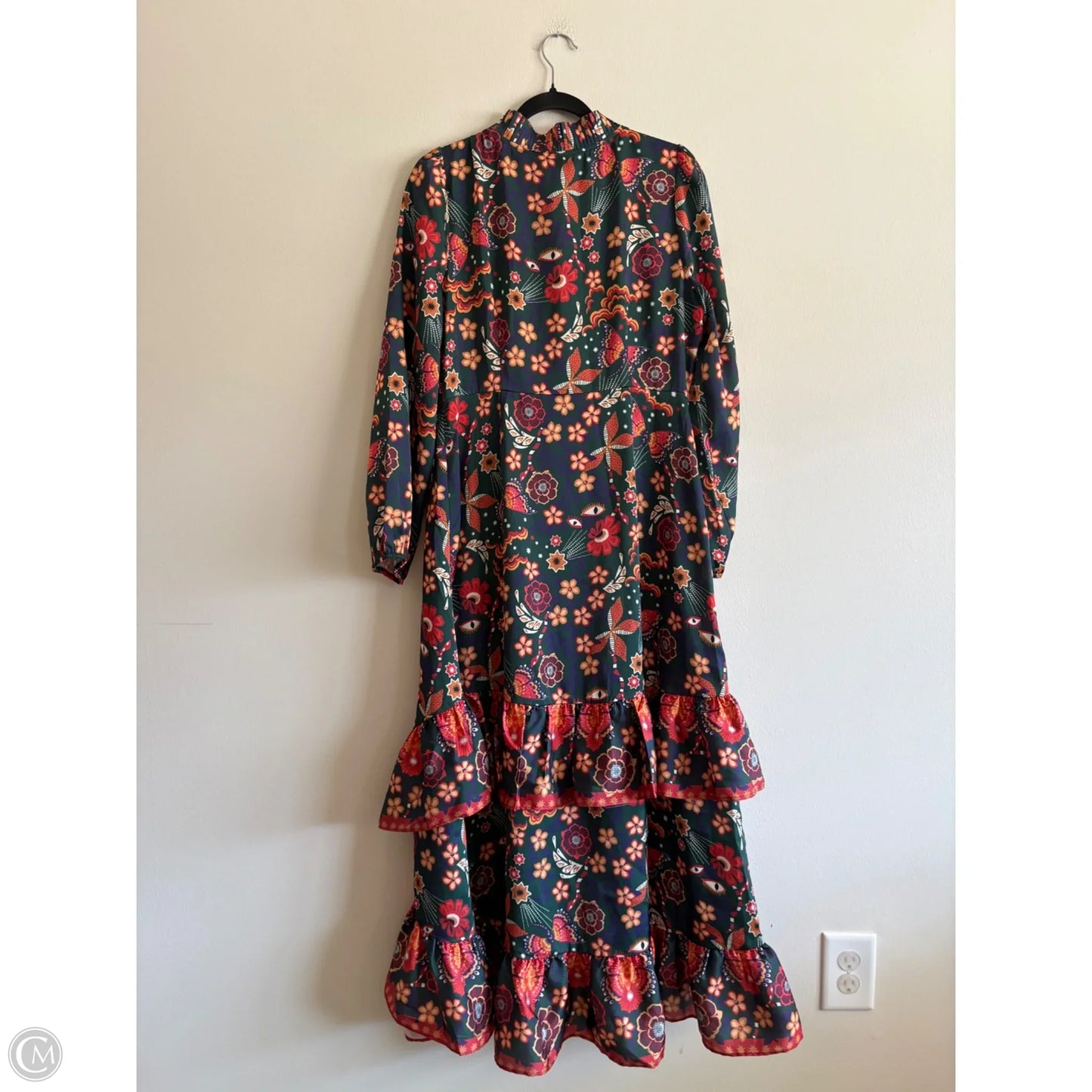 Dress Party Long By ALDEN ADAIR In Floral Print, Size: L