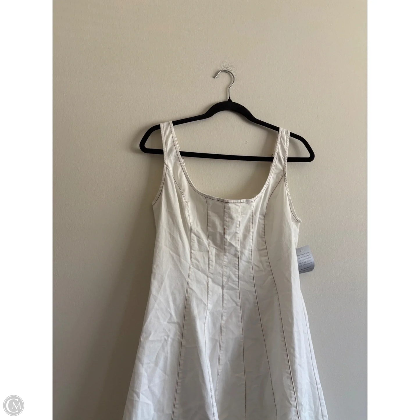 Dress Casual Maxi By Petal & Pup In White, Size: L
