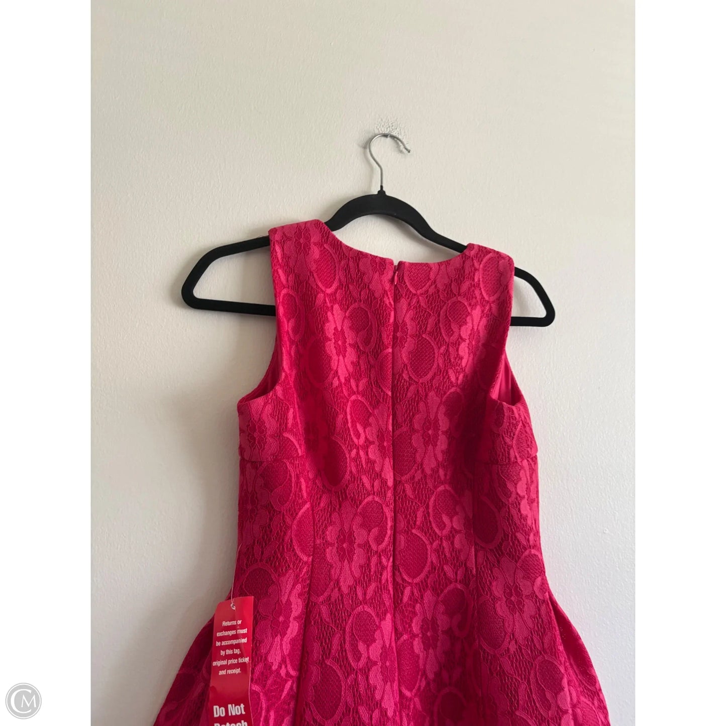 Dress Party Midi By Calvin Klein In Pink, Size: 4