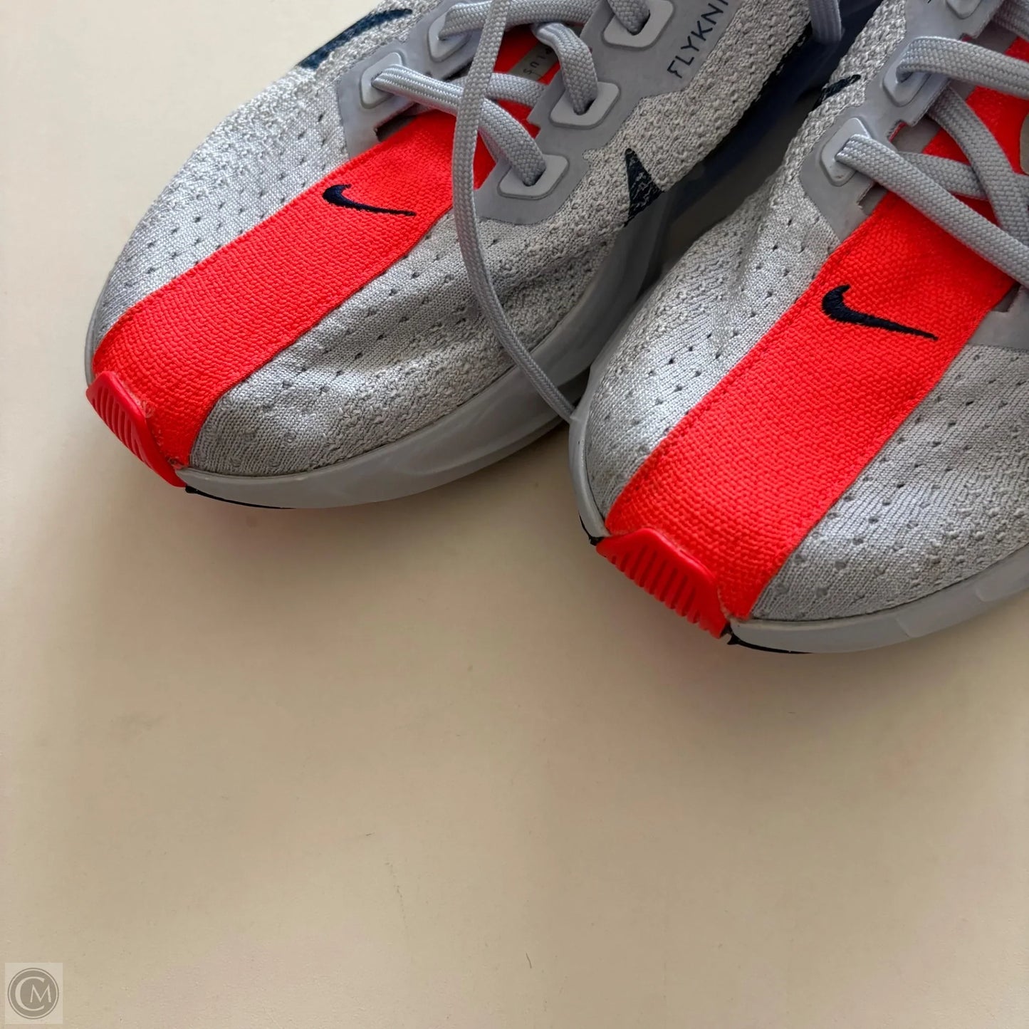 Shoes Athletic By Nike In Blue & Orange, Size: 8