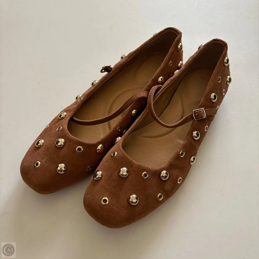 Shoes Flats By Time And Tru In Tan, Size: 10