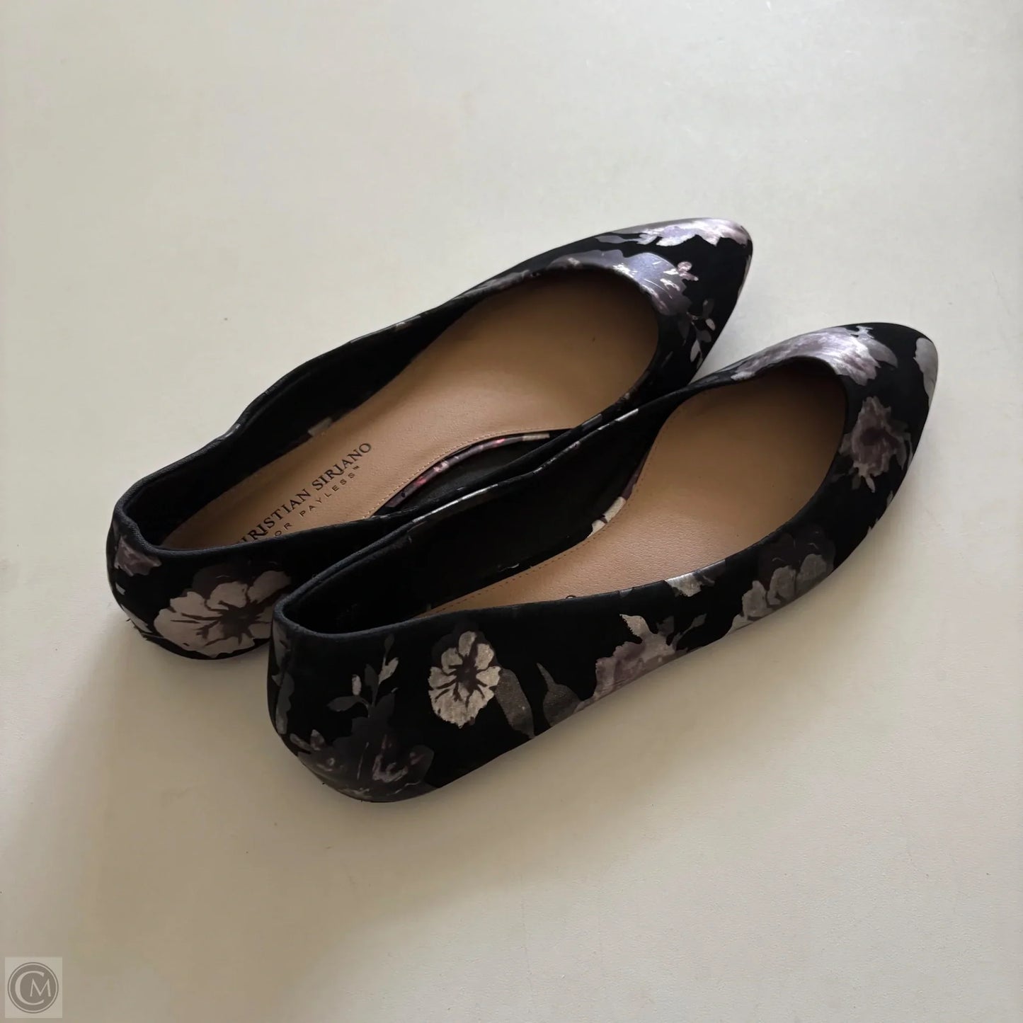 Shoes Flats By Christian Siriano In Floral Print, Size: 10