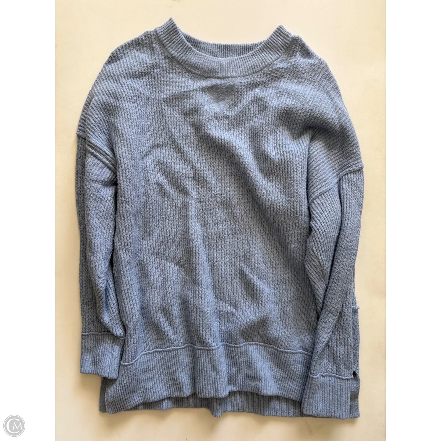 Sweatshirt Crewneck By Aerie In Blue, Size: S
