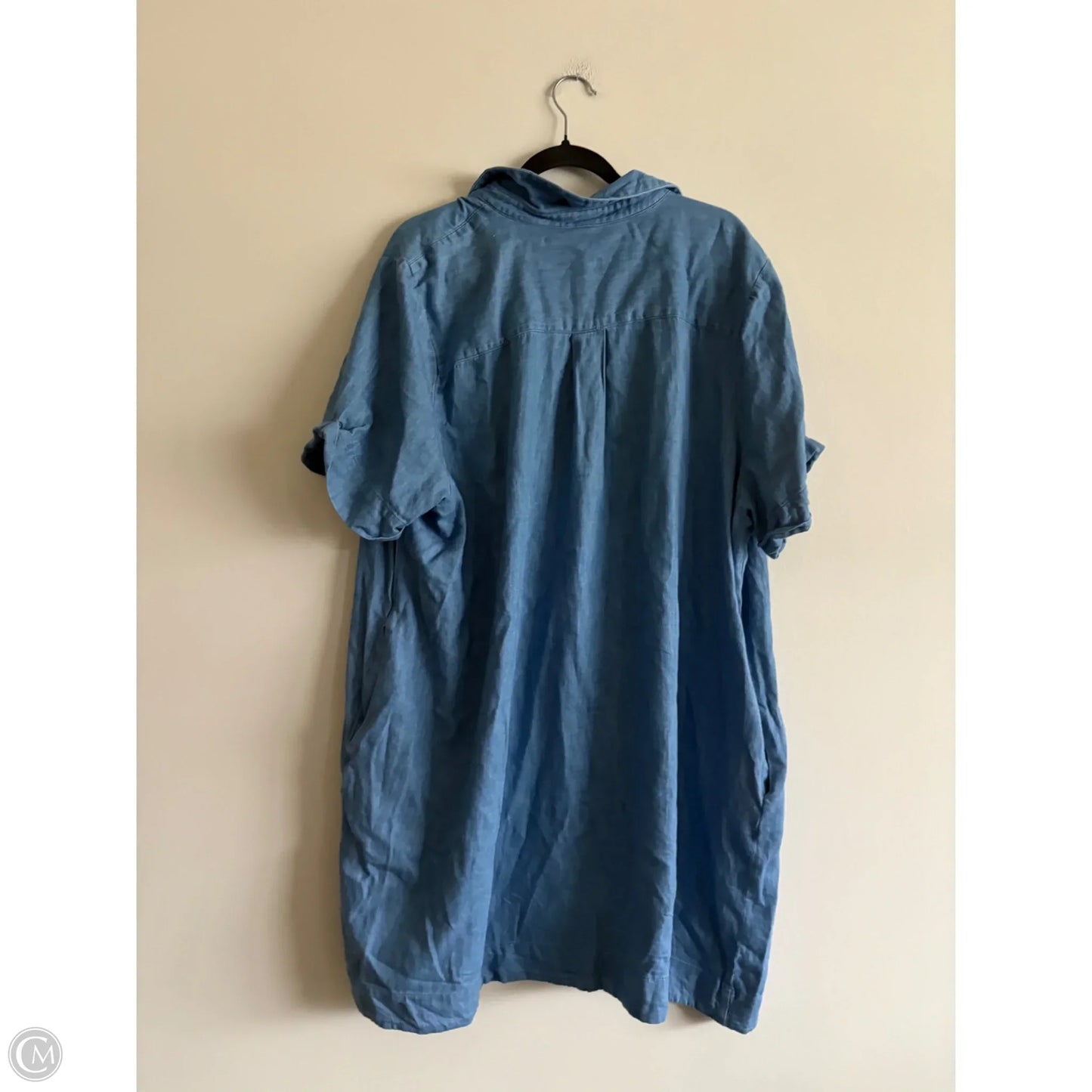Dress Casual Short By Old Navy In Blue Denim, Size: Xxl