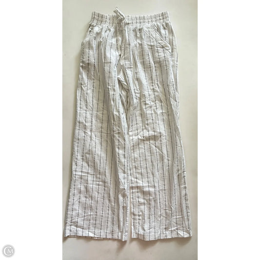 Pants Linen By Sienna Sky In Striped Pattern, Size: L