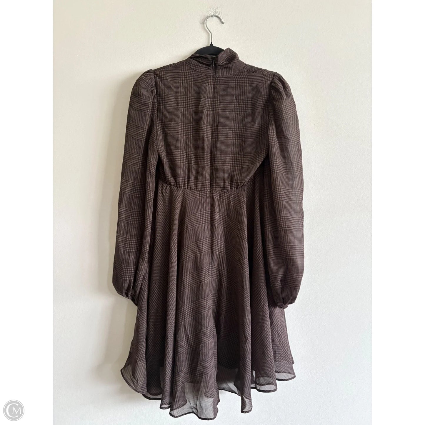 Dress Party Midi By Taylor In Brown, Size: 2