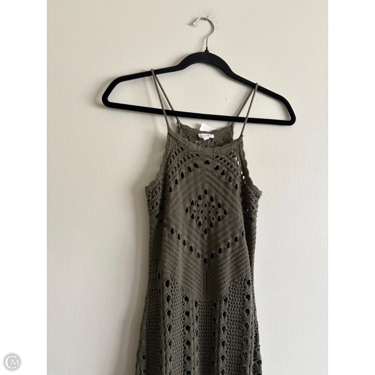 Dress Casual Maxi By Aerie In Green, Size: Xs