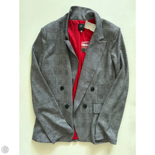 Blazer By no 11 In Plaid Pattern, Size: S