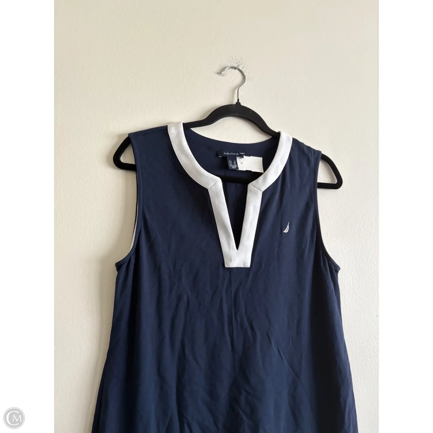 Dress Casual Short By Nautica In Navy, Size: L