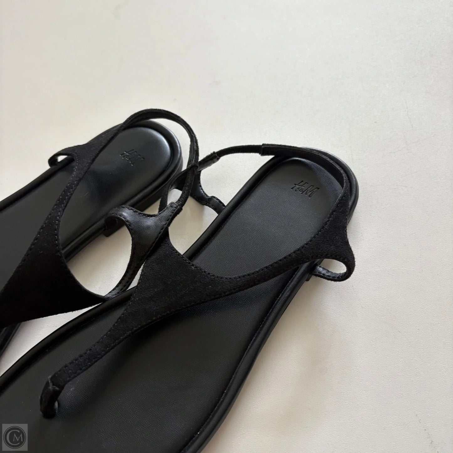 Sandals Flip Flops By H&m In Black, Size: 9