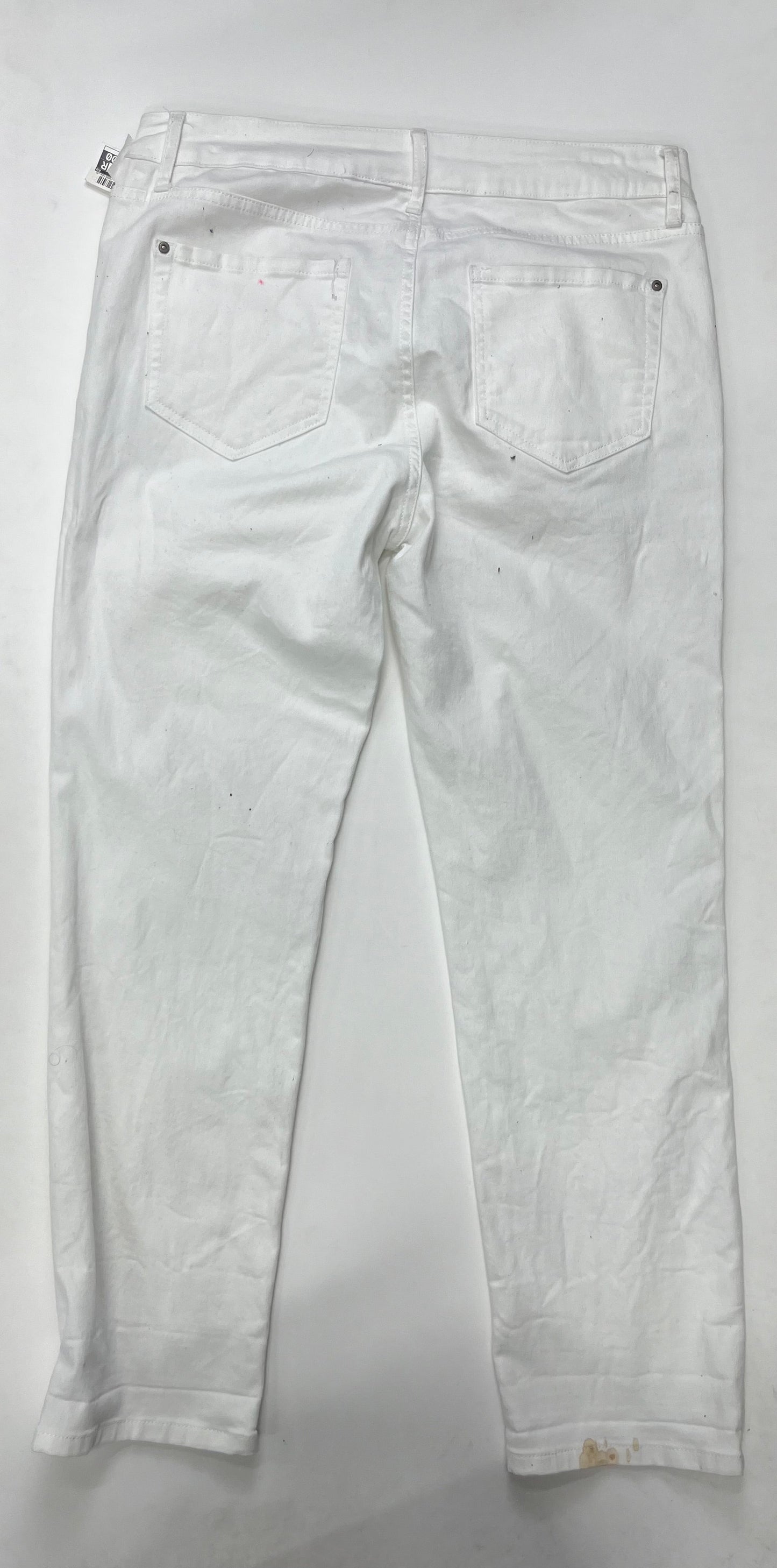 White Jeans Soft Surroundings, Size 8petite