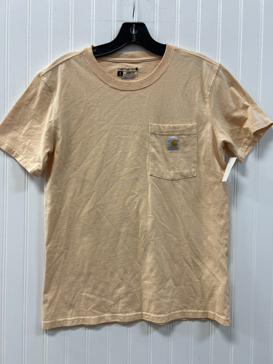 Top Ss By Carhartt In Orange, Size:S