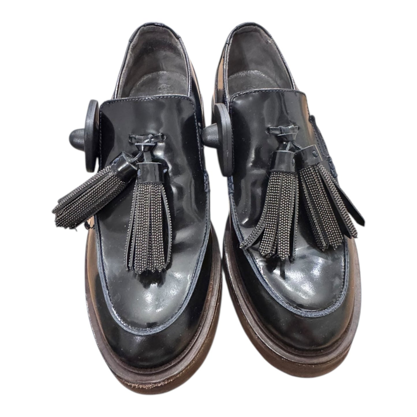 Shoes Designer By Brunello Cucinelli In Black, Size:6.5