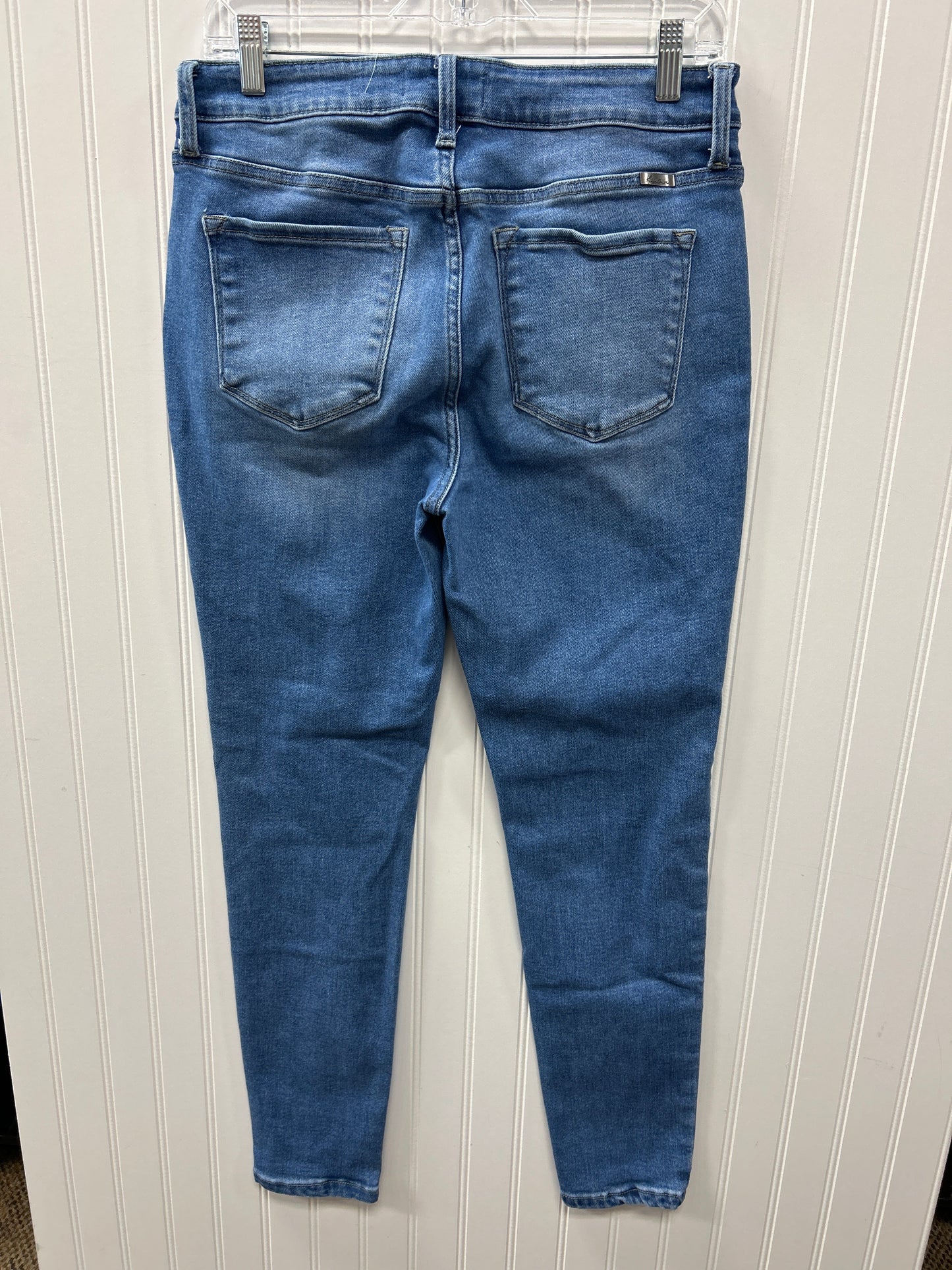 Jeans Skinny By Kancan In Blue Denim, Size:6