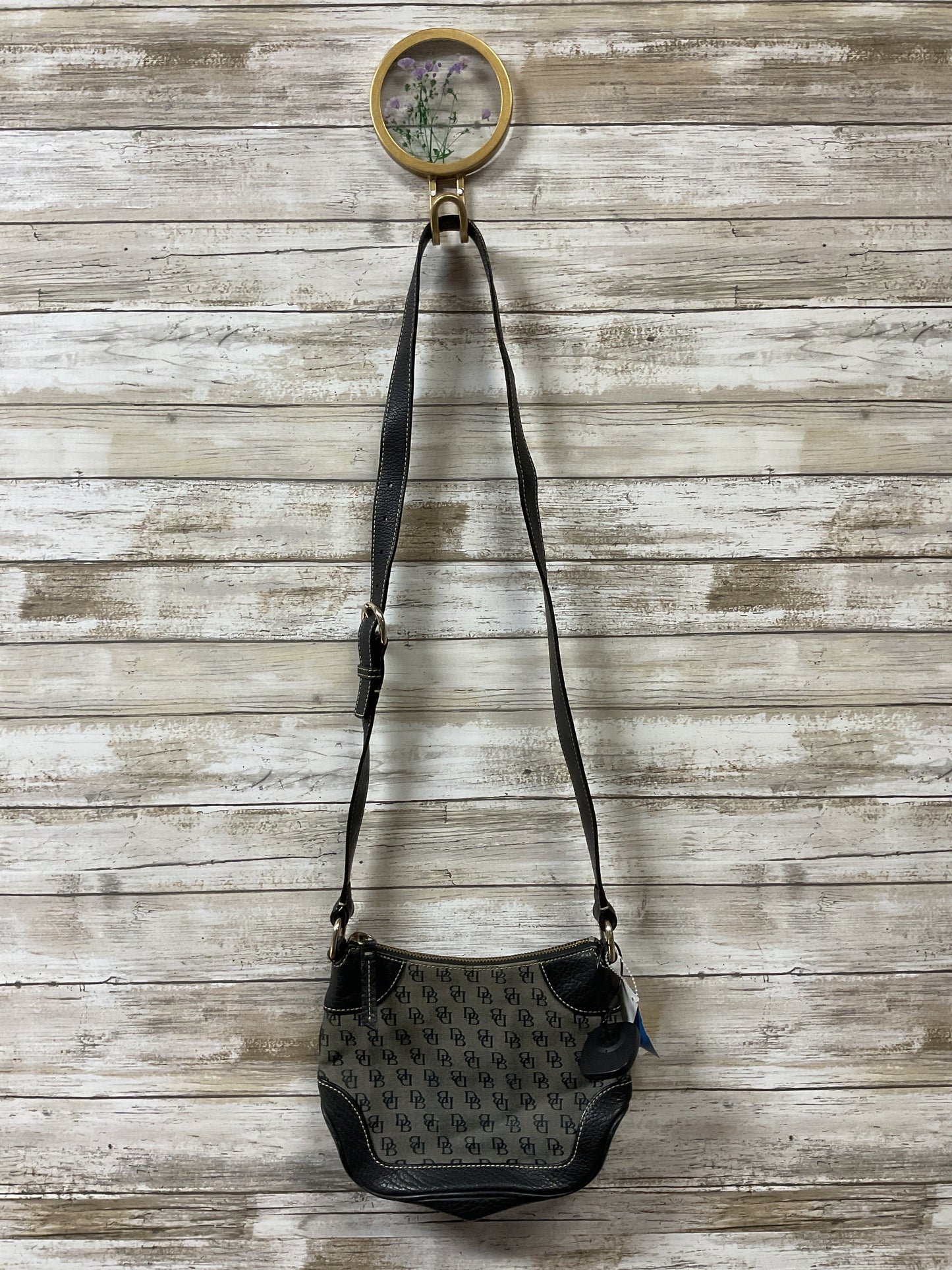 Crossbody Designer By Dooney And Bourke In Navy, Size:Small