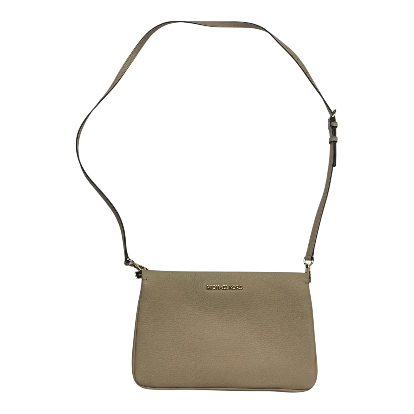 Crossbody Designer By Michael Kors In Tan, Size:Small