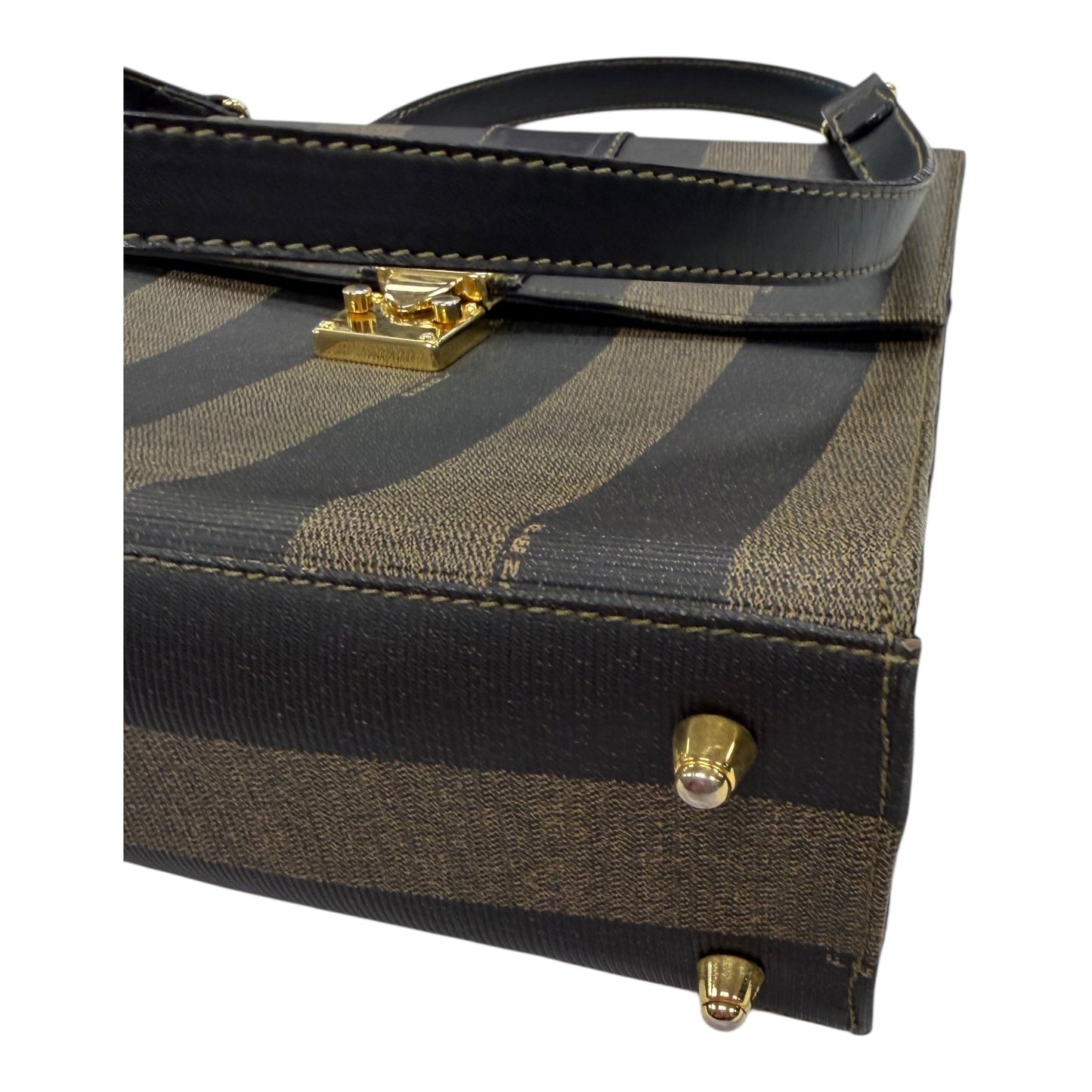 Crossbody Luxury Designer By Fendi In Brown, Size:Medium