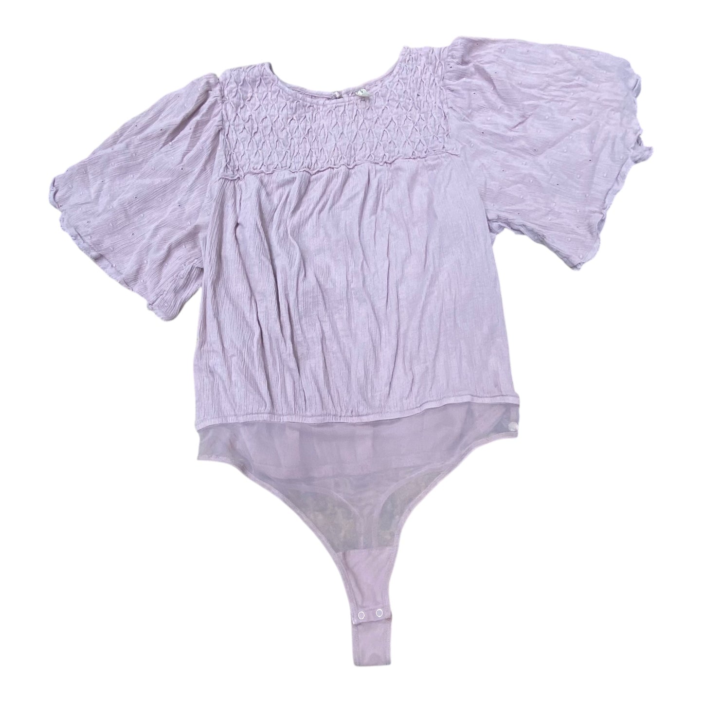 Bodysuit By Free People In Purple, Size:M