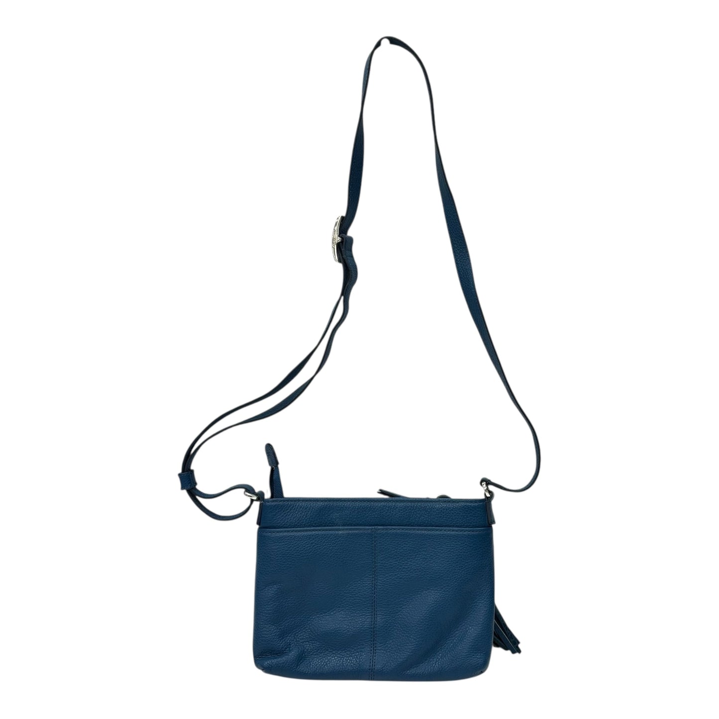 Crossbody Leather By Brighton In Blue, Size:Medium