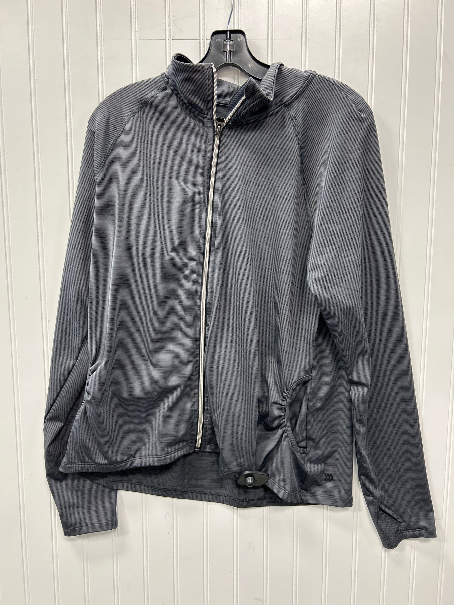 Athletic Jacket By All In Motion In Grey, Size:L