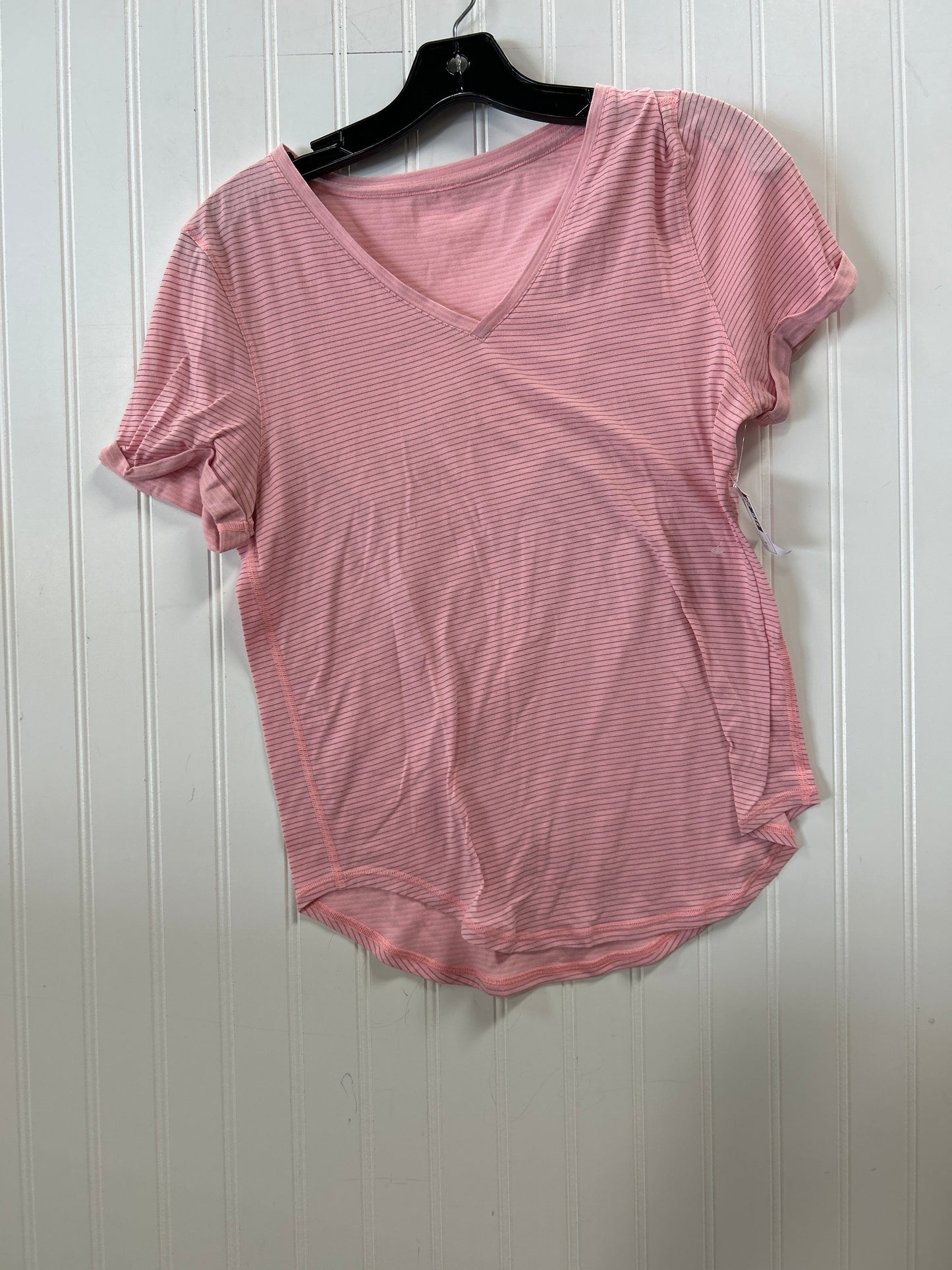 Top Ss By Lululemon In Pink, Size:4