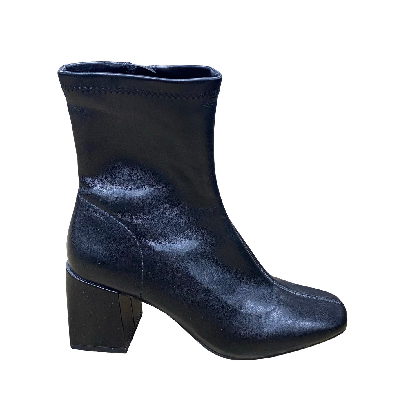 Boots Ankle Heels By Silent D In Black, Size:8.5