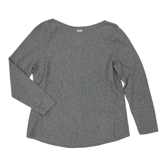 Sweater By Chicos In Grey, Size:L