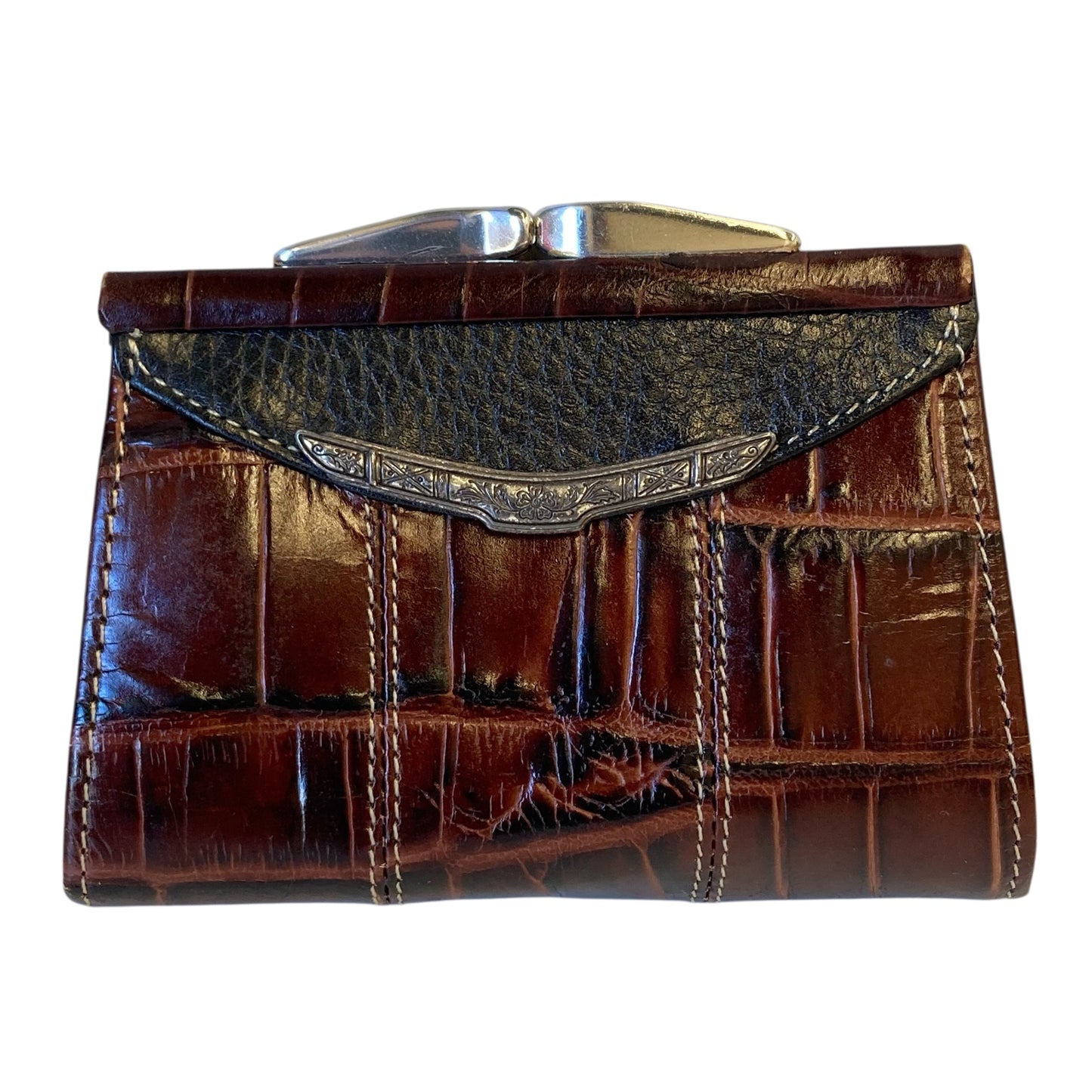 Coin Purse By Brighton In Brown, Size:Medium