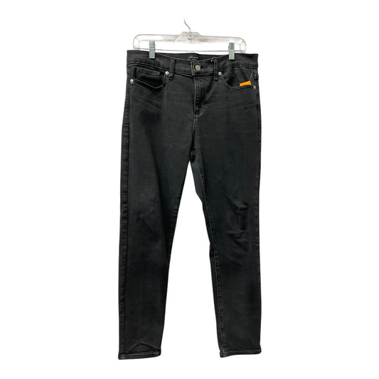 Jeans Skinny By Banana Republic In Black, Size:10