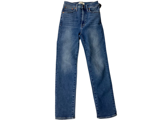 Jeans Straight By Madewell In Blue Denim, Size:4