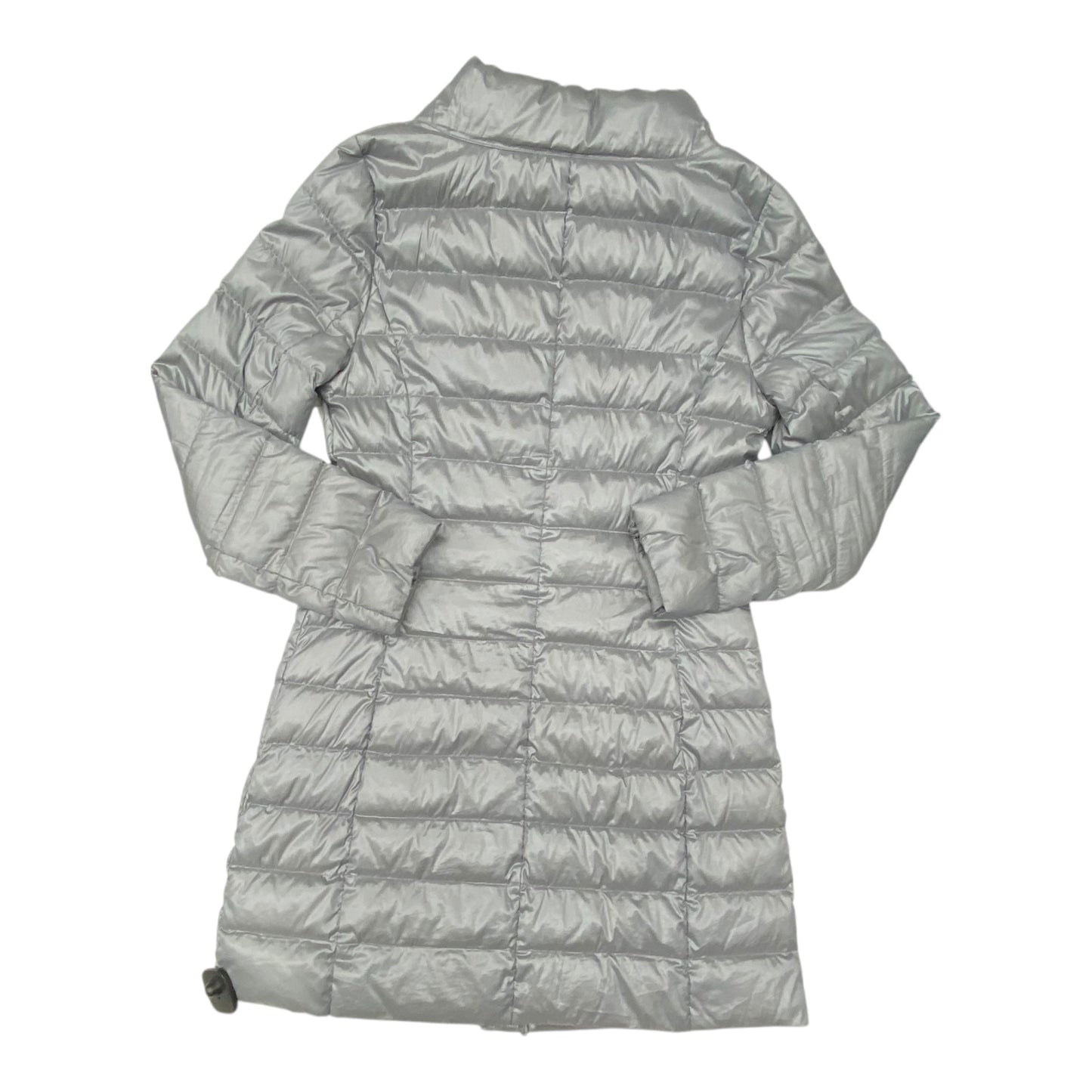 Jacket Puffer & Quilted By T Tahari In Grey, Size:M