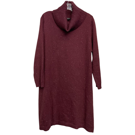 Dress Sweater By Talbots In Red, Size:2XPetite