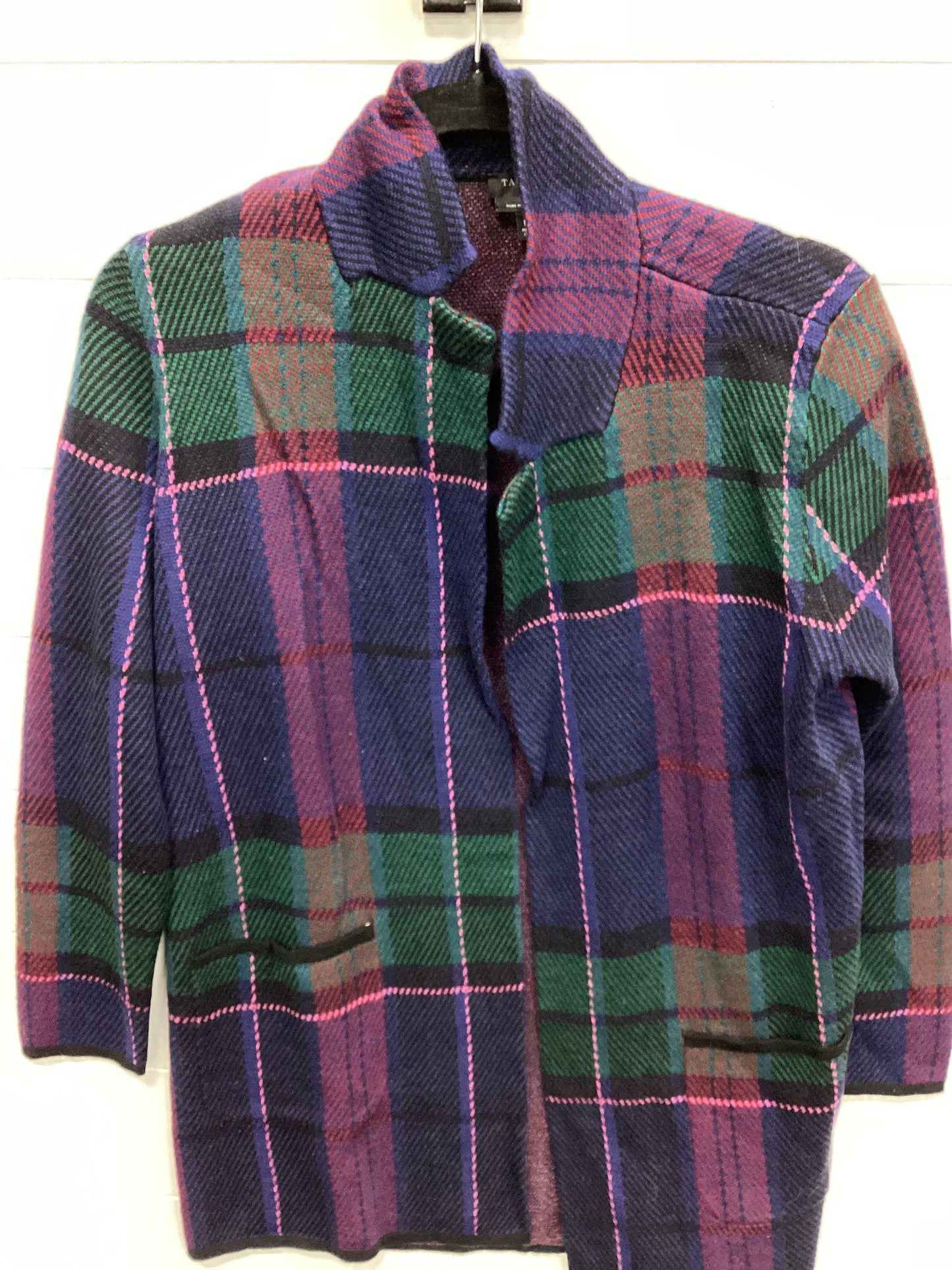 Sweater Cardigan By Talbots In Purple, Size:Mp