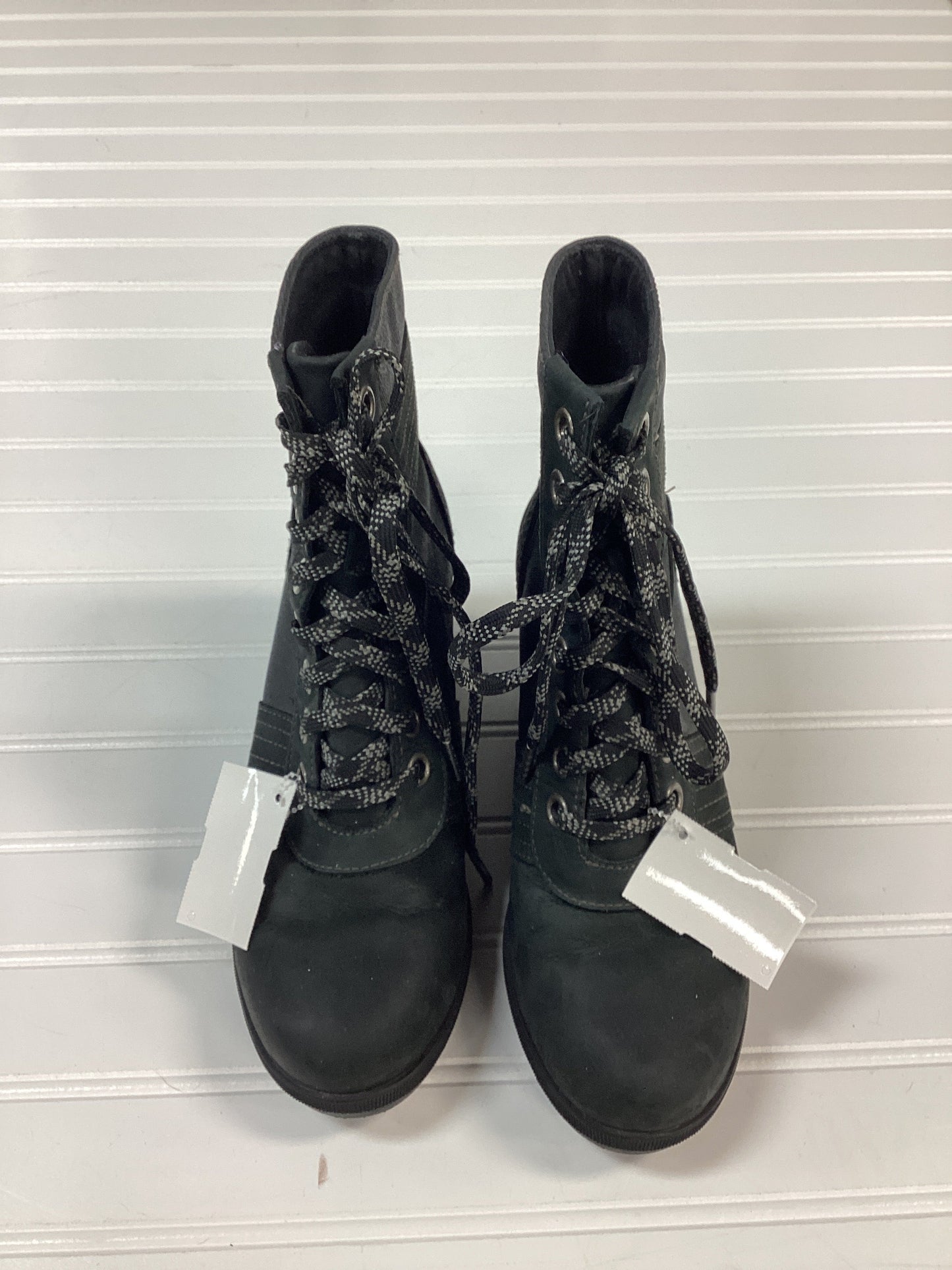 Boots Ankle Heels By Sorel In Black, Size:8