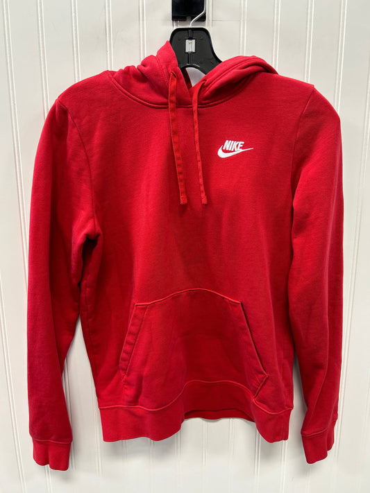 Athletic Sweatshirt Hoodie By Nike Apparel In Red, Size:Xs