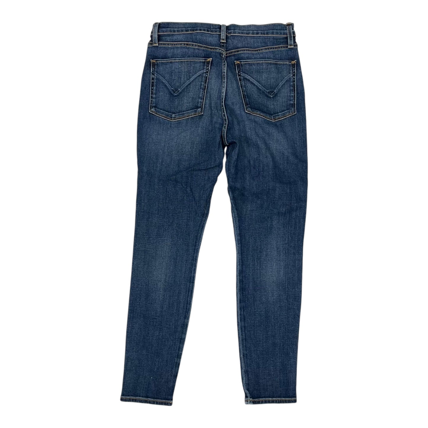 Jeans Skinny By Hudson In Blue Denim, Size:8
