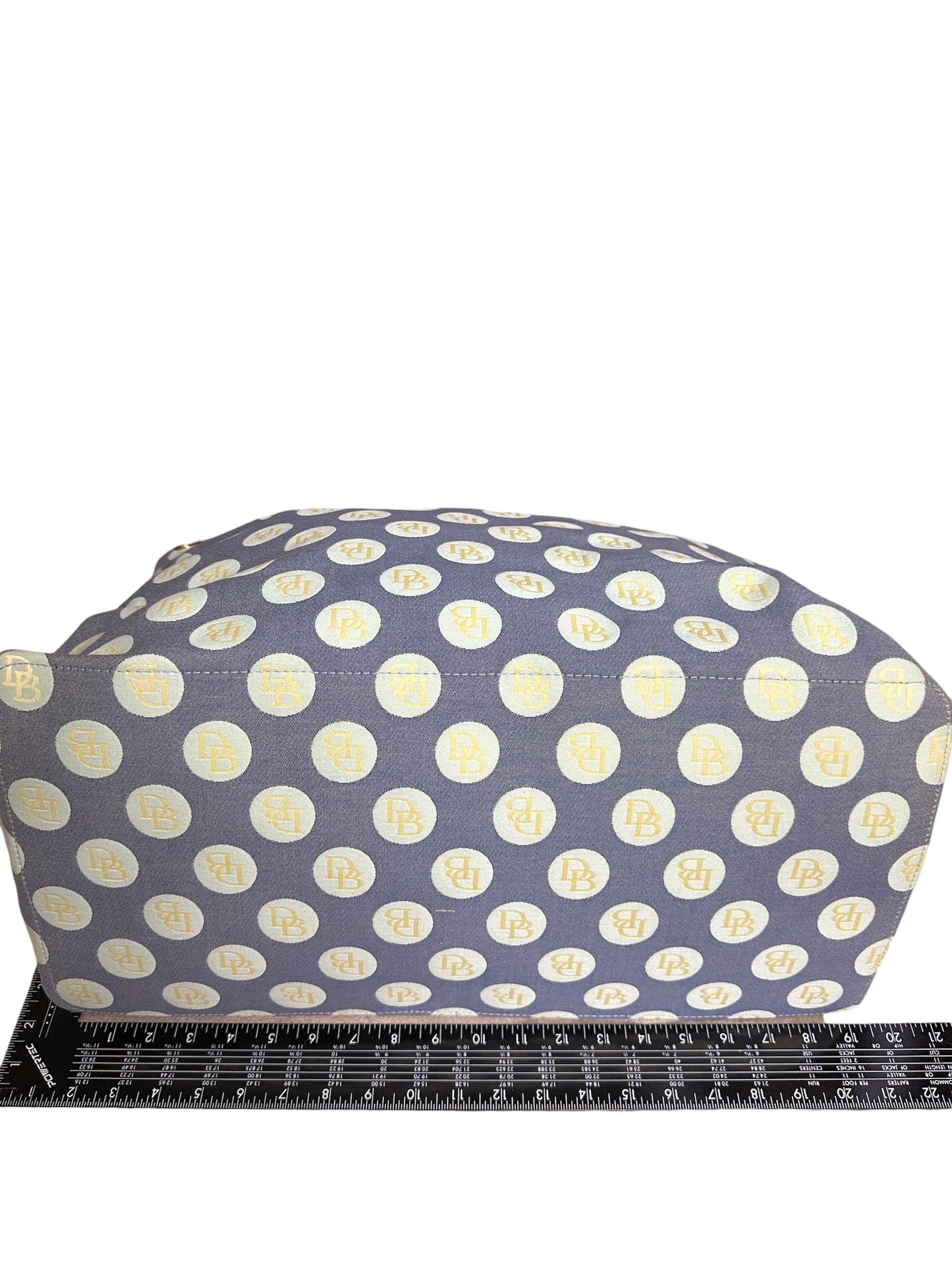 Handbag Designer By Dooney And Bourke In Blue, Size:Large