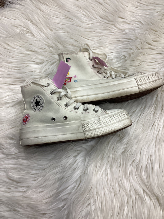 Shoes Sneakers Platform By Converse In Cream, Size:6