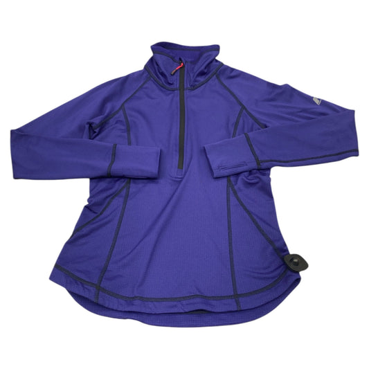 Athletic Jacket By Eddie Bauer In Blue, Size:S