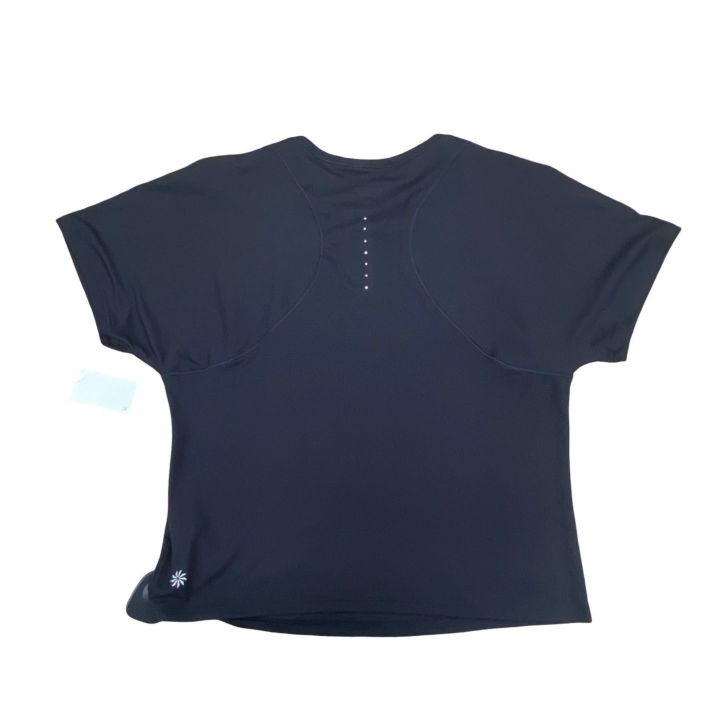Athletic Top Ss By Athleta In Black, Size:Xxs