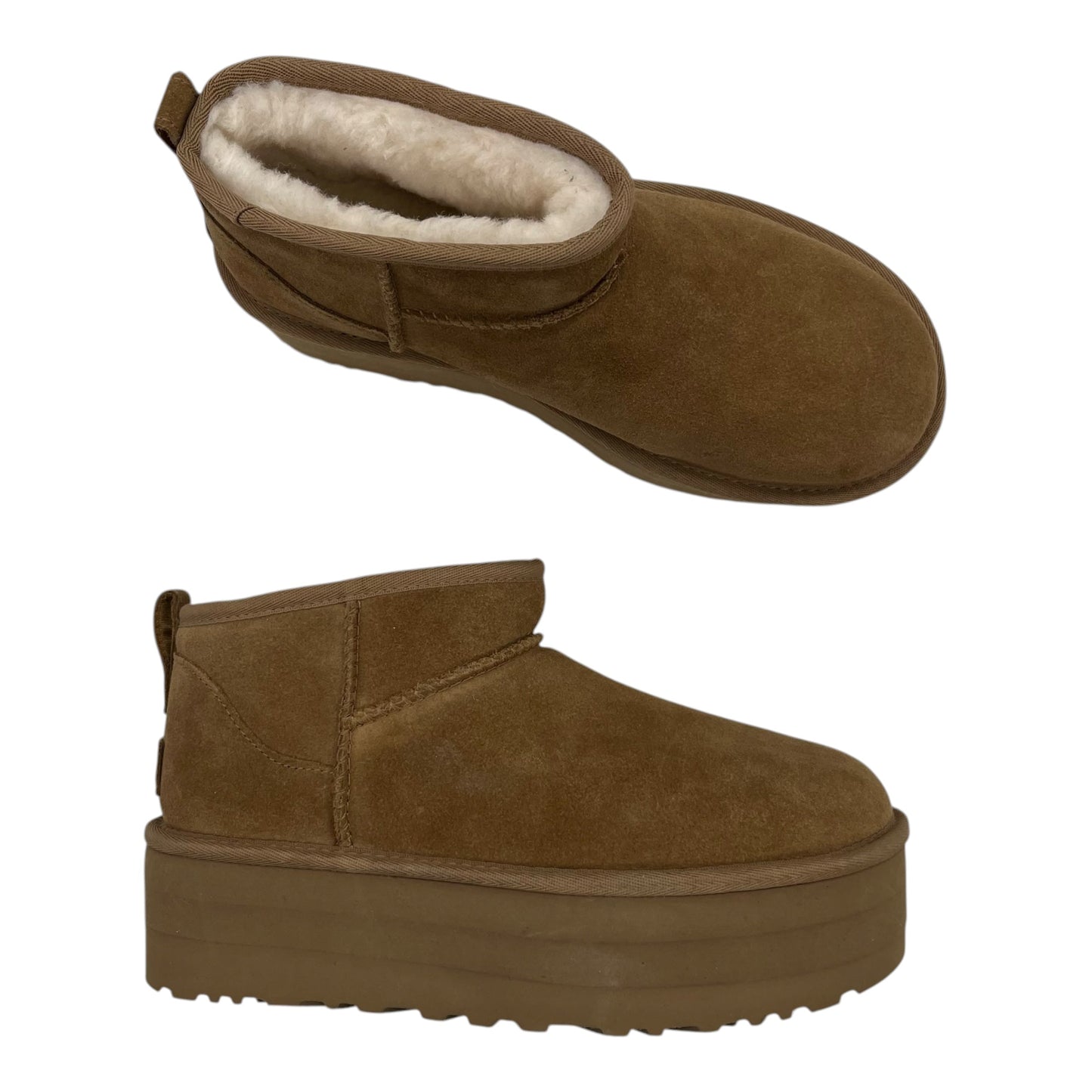 Boots Designer By Ugg In Tan, Size:8