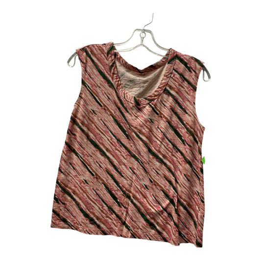 Top Sleeveless By Banana Republic In Pink, Size:S