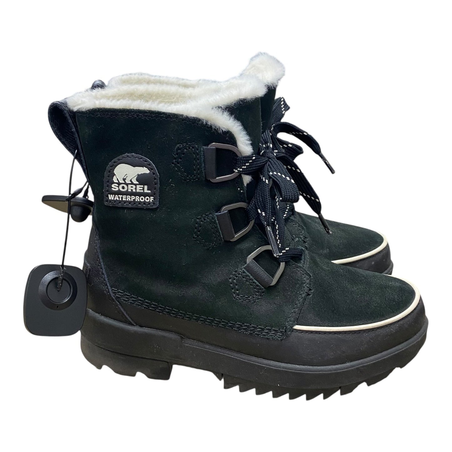 Boots Designer By Sorel In Black & White, Size:7.5