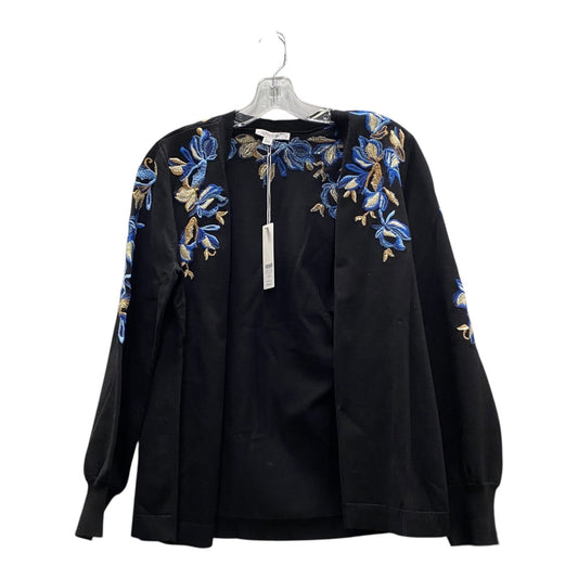 Sweater Cardigan By Chicos In Black, Size:M