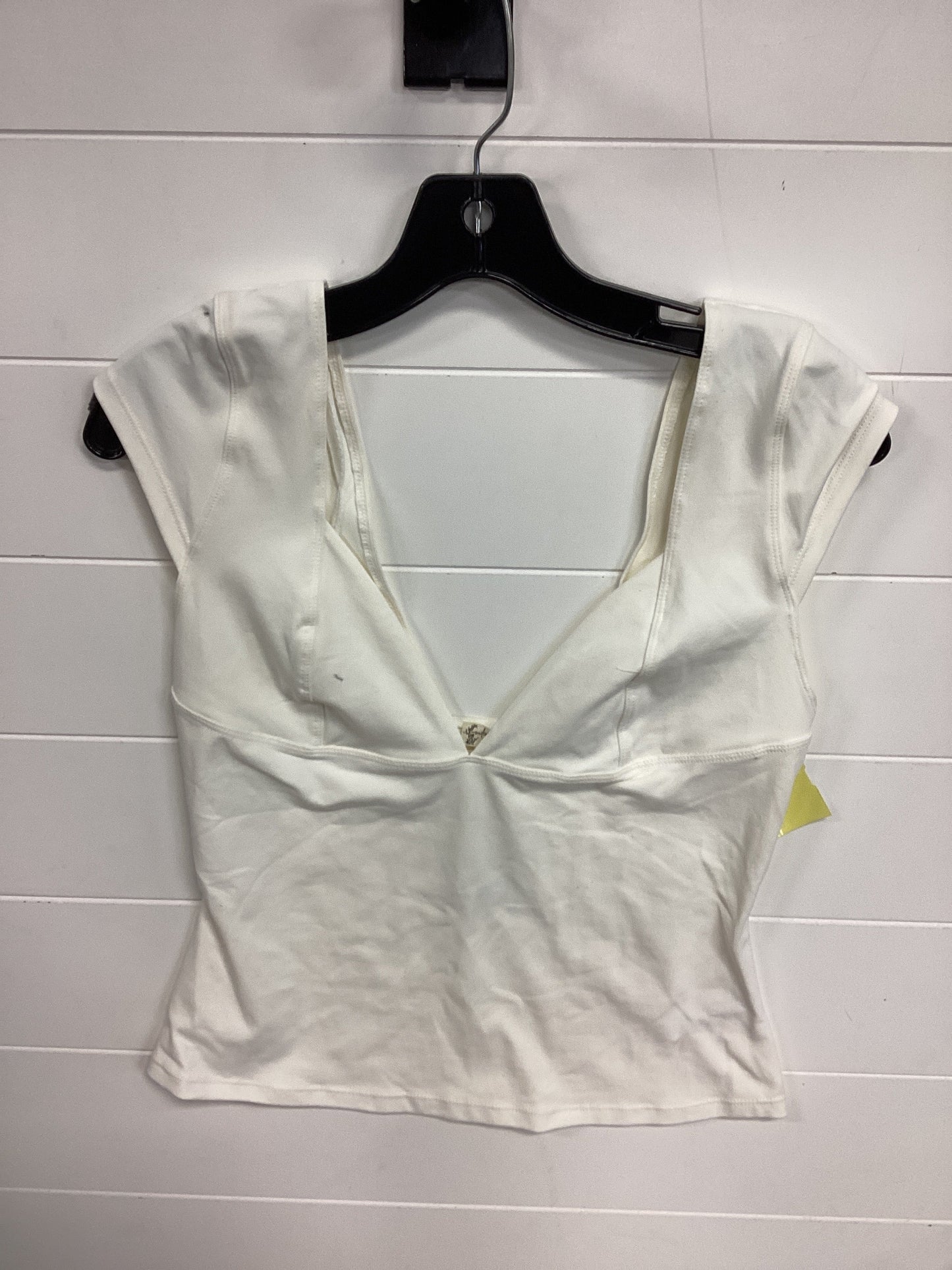 Top Sleeveless By Free People In Cream, Size:L