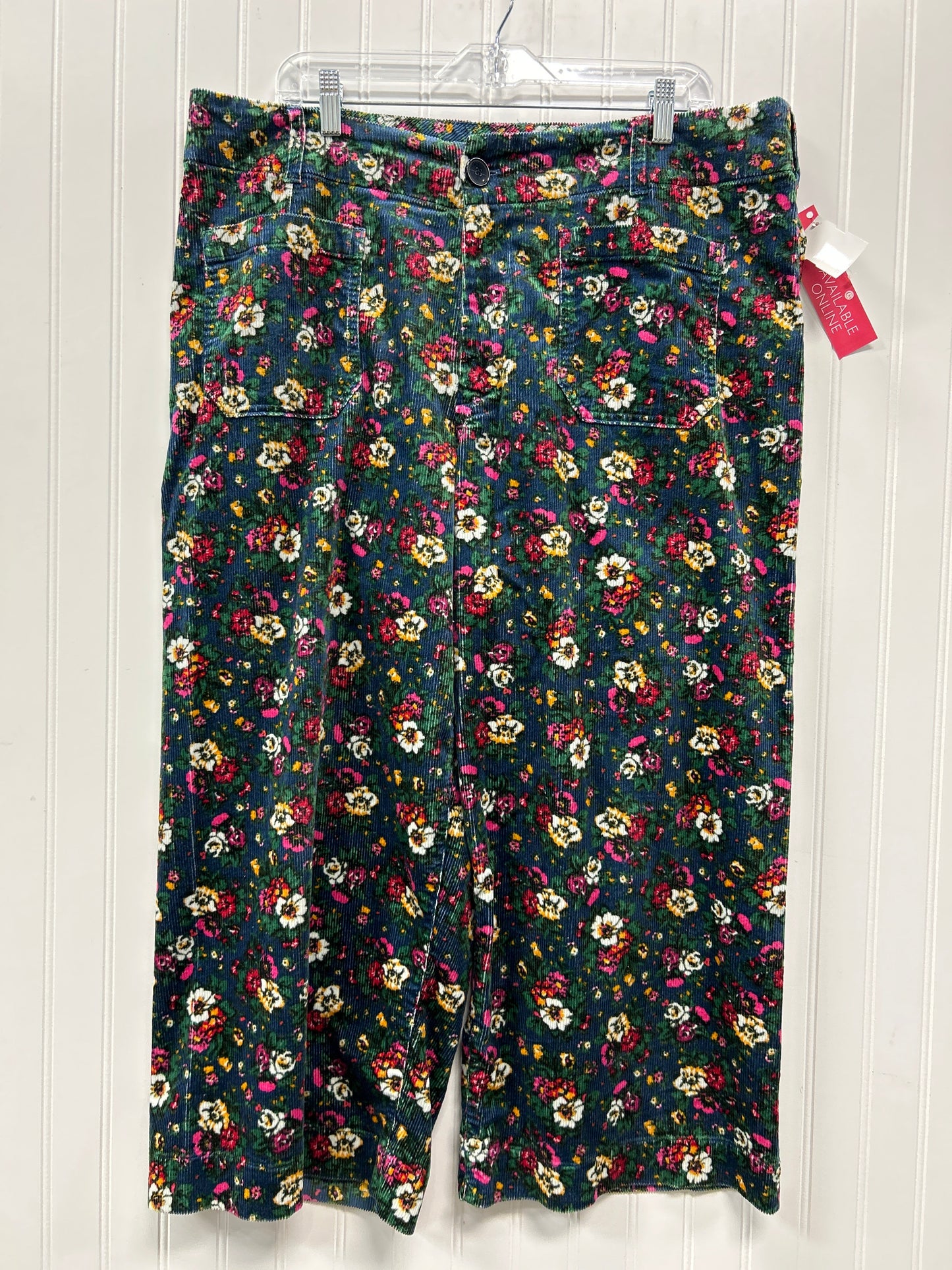 Pants Corduroy By Anthropologie In Multi, Size:Xl