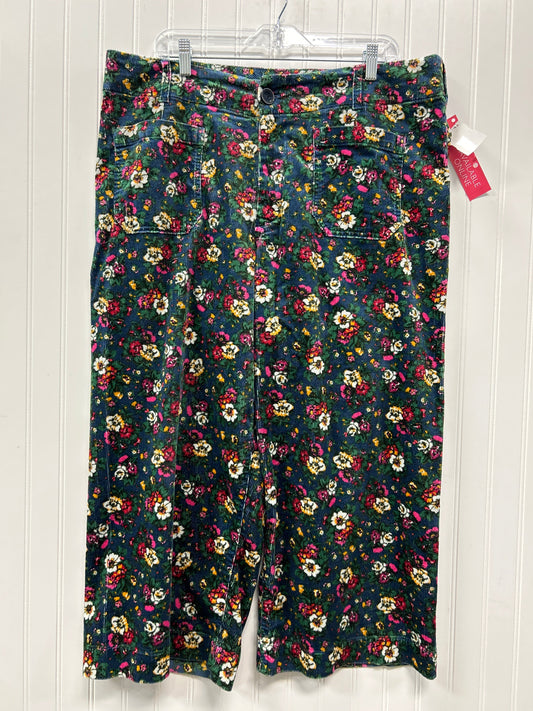 Pants Corduroy By Anthropologie In Multi, Size:Xl