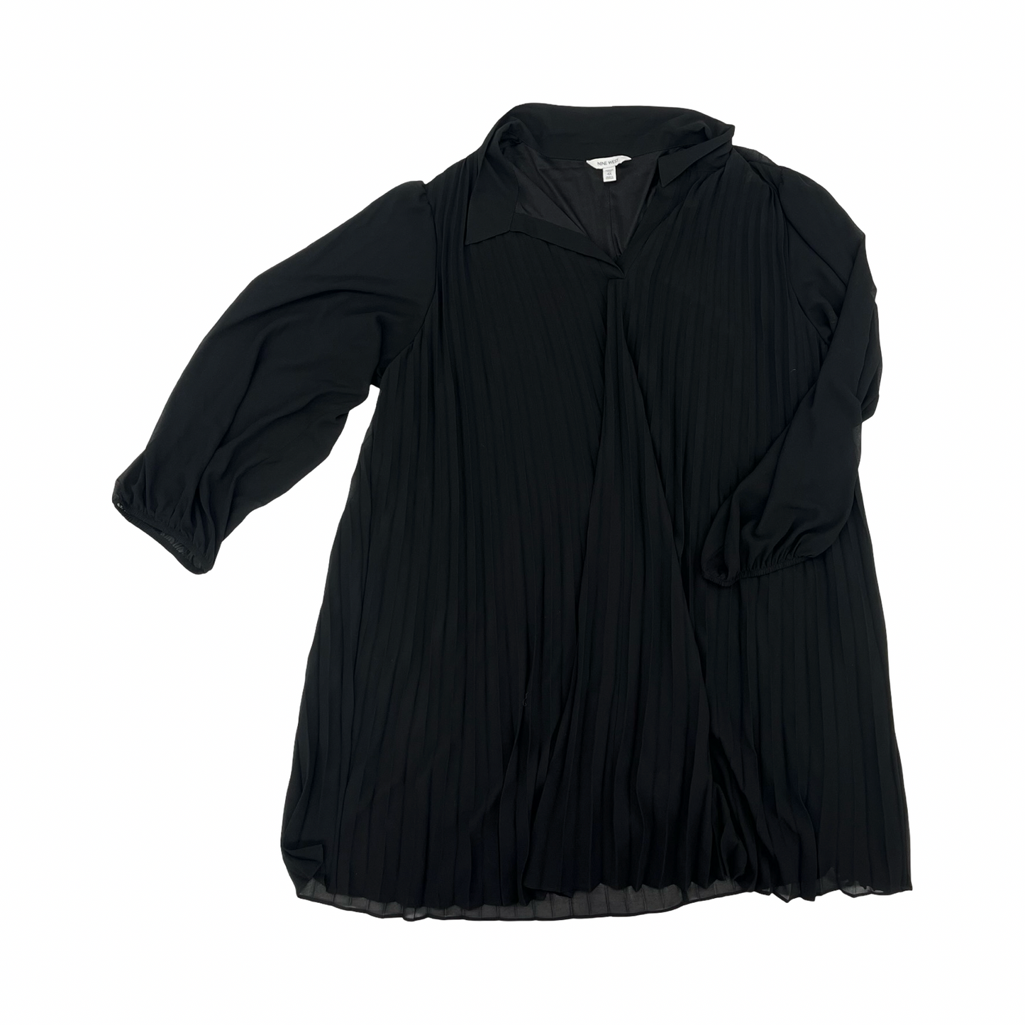 Dress Party Short By Nine West In Black, Size:4X